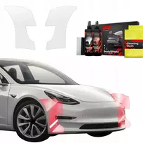 GrizzGlass Apsauginė plėvelė ant buferio GrizzGlass BodyShield, skirta Tesla Model 3 (2017-2020) [2v1]