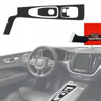 GrizzGlass Plėvelė vidaus paviršiams GrizzGlass PianoSkin Matte, skirta Volvo XC60 B5 (2023-2024) [3w1]