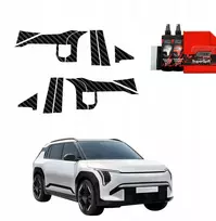 GrizzGlass Anglies plėvelė ant stulpelių BodyShield, skirta Kia EV3 GT Line (2025) [12w1]