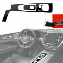 GrizzGlass Plėvelė vidaus paviršiams GrizzGlass PianoSkin Glossy, skirta Volvo XC60 T8 (2023-2024) [3v1]