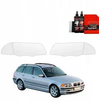 GrizzGlass apsauginė plėvelė priekiniams žibintams GrizzGlass BodyShield, skirta BMW 3 E46 Kombi Pre-LCI (1998-2001) [4w1]