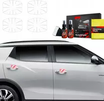 GrizzGlass Apsauginė plėvelė po durų rankenomis GrizzGlass BodyShield SsangYong Tivoli (2023-2025) [4w1]