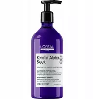 „L’Oreal Paris L'OREAL PROFESSIONNEL_Keratin Alpha Sleek“ išlyginamasis plaukų šampūnas 500 ml