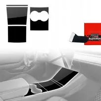 GrizzGlass plėvelė interjerui GrizzGlass PianoSkin Glossy, skirta Tesla Model 3 (2017-2020) [4w1]