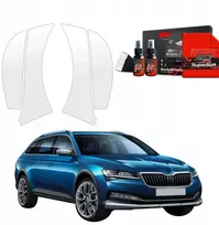 GrizzGlass Apsauginė plėvelė ant sparnų GrizzGlass BodyShield, skirta Skoda Superb 3 Combi (2019-2023) [4w1]