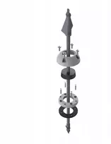 Scanstrut Scanstrut DS30-SL kabelio praėjimas Starlink