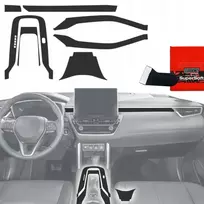 GrizzGlass Plėvelė vidaus apdailai PianoSkin Matte, skirta Toyota Corolla Cross (2019-2025) [7w1]
