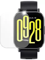 Grūdintas apsauginis stiklas FIXED, skirtas išmaniesiems laikrodžiams Xiaomi Redmi Watch 5 Active, 2 vnt. pakuotėje, permatomas