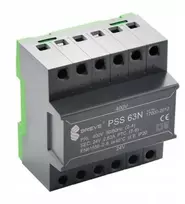 Schneider Electric Vienfazis modulinis saugos transformatorius PSS 63N 400/ 24V 2,6A, DIN bėgiui, IP20, Ta 40, 17000-2012