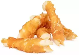 Hau&Miau Puzzo Užkandis, skanėstas šunims, avienos kojos apvyniotos vištiena, 1kg