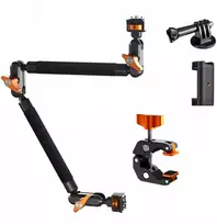 K&F Montavimo svirtis Laikiklis Magic Arm 22'' + Super Clamp Krabas 1/4 3/8 K&F / Kf31.201