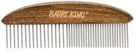 Barry King Išskirtinis šukos, gyvūnams, buko mediena, plienas, 16/26 smeigtukų, išm. 5x14cm