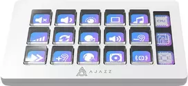 Ajazz Srautinio transliavimo valdymo pultas Ajazz AKP153E USB Baltas