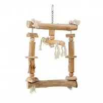Panama Pet Panama augintiniui Sūpynės, paukščiams, medinės, 42 x 27 cm
