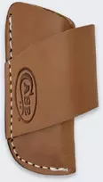Zizo Dėklas Odinis Horizontalus Peiliams Case Large Brown