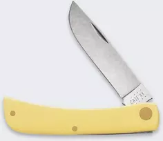 FINCH Peilis Sulankstomas Case Sod Buster Jr CS Geltonas