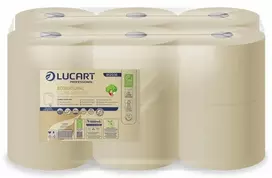 Lucart EcoNatural* L-ONE MINI* 180 tualetinis popierius Centrefeed sistemoje, 2 sluoksnių, 180 m – 12 ritinių