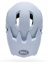 Bell Kask pilno veido šalmas SANCTION 2 vientisos matinės baltos spalvos, dydis XXS (48-51 cm)