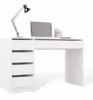 Duronic Arto rašomasis stalas Baltas 120 cm x 55 cm
