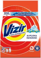 Procter VIZIR Alpiškas Gaivumas Skalbimo milteliai baltiems audiniams (35 skalbimai) 1,1kg