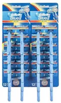 Procter GILLETTE Mėlyna 2 Plus Skutimosi mašinėlė vyrams 1 pak. - 24 vnt.