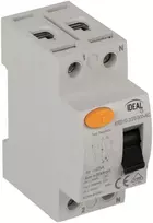 Kanlux Skirtuminės srovės jungiklis 2P 25A 0,3A AC tipo KRD10-2/25/300-AC VDE 38726
