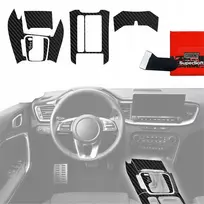 GrizzGlass Plėvelė vidaus apdailai PianoSkin Carbon Matte, skirta Kia XCeed (2018-2025) [5w1] (GRZ19316)