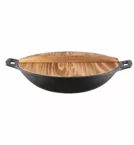 Keptuvė Maku Wok 68602 Iron 32 cm ketaus