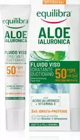 Equilibra EQUILIBRA ALOE Drėkinantis skystis veidui SPF50 40ml