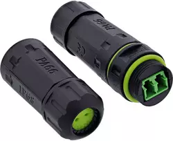 InLine Šviesolaidinis jungtis LC IP68 2x2 LC lizdas Outdoor M20