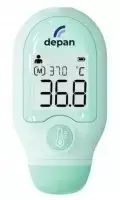Duronic Termometras Bekontaktis Mini 2W1 KAKTA/OBJEKTAS MODELIS DET-3022, DEPAN MIĘTOWY