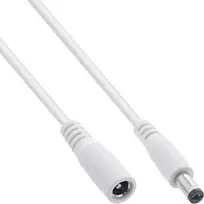 InLine 120er B-Pack ® DC prailgintuvas DC ST/BU 5,5x2,1mm baltas 2m