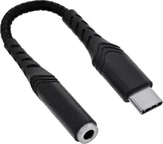 „InLine“ USB-C garso adapteris į 3,5 mm lizdą DAC 15 cm