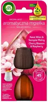 Reckitt Benckiser Aromatinė lazdelių talpykla Air Wick Vyšnių žiedų ir sultingų aviečių 20 ML ĮKLOTAS
