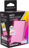 Gamegenic Gamegenic: Matte Prime įdėklai (66x91 mm) - Rožinė - 100 vnt.