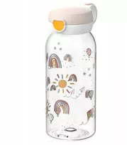 Gertuvė Rosti Mepal Mepal Butelis Flip Cap Campus 600 ml Sunshine & Rainbow 107485065245