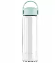 Gertuvė Vialli Design Stiklinis vandens butelis Fuori 540 ml mėtinė 30251