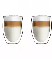 Vialli Design 2 aukštos stiklinės su dviguba sienele Noa 360 ml 29750
