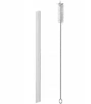 Rosti Mepal Mepal Šiaudelis su buteliuko šepetėliu vandeniui 500 ml Campus Flip-up 195 mm 207454853100
