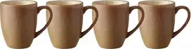 Bitz Puodelių rinkinys 300 ml 4 vnt. Wood/Sand Stoneware 28077