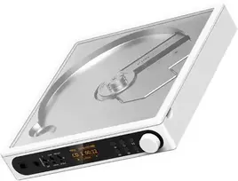 FiiO DM15 R2R baltas – nešiojamas CD grotuvas 24 bitų R2R su „Bluetooth“