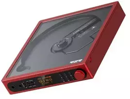 FiiO DM15 R2R raudonas – nešiojamas CD grotuvas 24 bitų R2R su „Bluetooth“