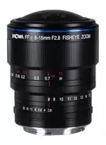 Venus Optics objektyvas Laowa 8-15 mm f/2,8 FF Zoom Fisheye, skirtas Canon RF