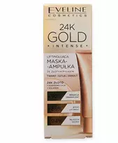 Eveline Cosmetics Eveline EVELINE 24K Gold Liftingująca kaukė - ampulė su aukso dulkėmis 50 ml