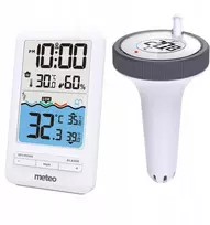Meteo Plaukiojantis baseino termometras orų stotis TB3 matavimas telefone (05TB3N)