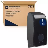 Staples Dozatorius sulankstyto tualetinio popieriaus KIMBERLY-CLARK, 7172, juodas