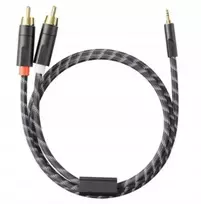 FiiO kabelis 3,5 mm jack – 2xRCA 120 cm