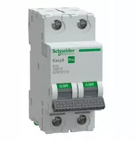 Schneider Automatinis grandinės pertraukiklis B 10A 2P (EZ9F27210)