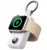 Joyroom nešiojamas įkroviklis JR-WQW01 belaidis 2000mAh 3W Apple Watch - baltas (6956116749842)