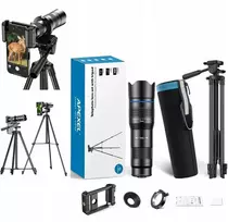 Apexel Objektyvas Tele Zoom Focus Optinis 20-40x + Trikojis Telefonui Smartfonui / Apl-20-40xjj029 (SB11890)